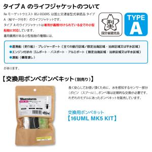 ライフジャケット 自動膨張式 腰巻き タイプA...の詳細画像4