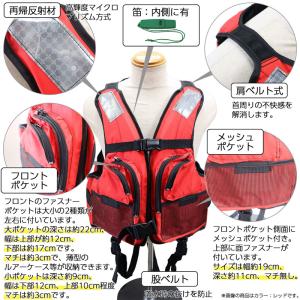 ライフジャケット 桜マーク付 タイプA BW-...の詳細画像2