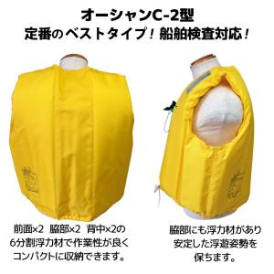 ライフジャケット 小型船舶用救命胴衣 桜マーク...の詳細画像3