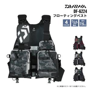 DAIWA DF-6224 フロートゲームベスト 着丈48cm フローティングベスト フィッシング 釣り｜aquabeach2