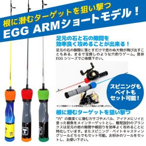 ライトゲームロッド エッグアーム ショーティー 55cm Egg Arm 正規取扱店 釣り具 ジャッカル Shorty 釣竿 ロッド