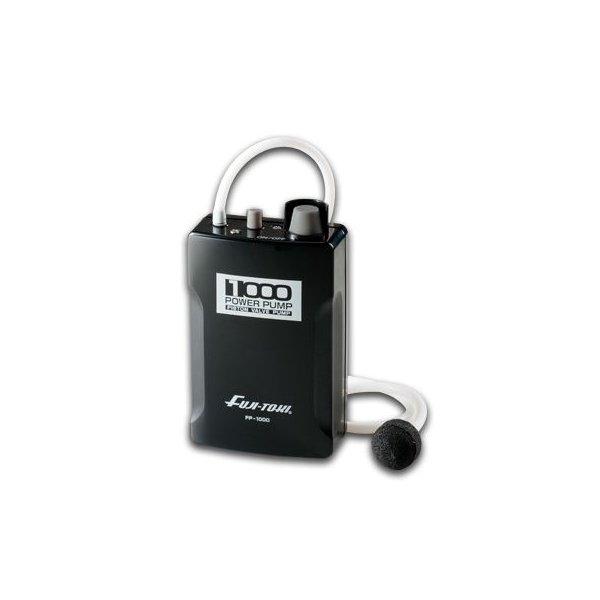 エアーポンプ パワーポンプ FP-1000 乾電池式 釣り FUJI-TOKI 冨士灯器 クリアラン...