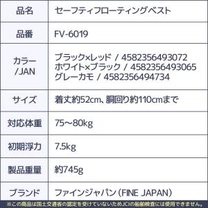 ライフジャケット フローティングベスト 釣り ...の詳細画像4