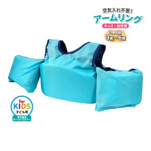 アームリング 子供用 パドルジャンパー 腕 浮き輪 幼児 キッズ FV-6160 空気入れ不要 3歳 4歳 5歳 6歳 男の子 女の子 プール 海水浴 水遊び ファインジャパン