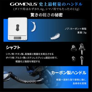 ゴメクサス ライトゲームハンドル ガンメタル ...の詳細画像2