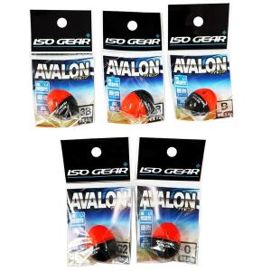 円錐ウキ KMY-1438 アバロン 中通しウキ ISOGEAR 釣り具の商品画像