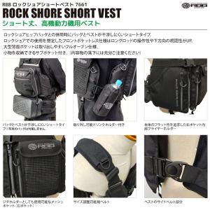 ライフジャケット RBB ロックショアショート...の詳細画像1