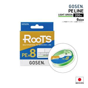 GOSEN（ゴーセン） RooTS(ルーツ) PE×8 150m 0.6号/14lb ライト
