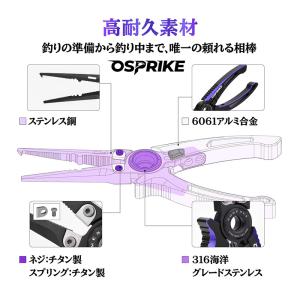 ゴメクサス フィッシングプライヤー ブラックパ...の詳細画像3