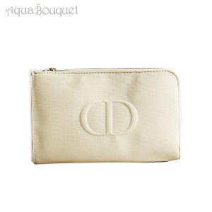 ノベルティ クリスチャン ディオール コスメ ポーチ ベージュ CHRISTIAN DIOR COSME POUCH BEIGE [8303][ノベルティ]