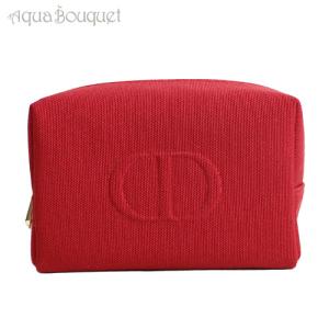 ノベルティ クリスチャンディオール コスメ ポーチ スクエア レッド CHRISTIAN DIOR COSME POUCH SQUARE RED [8310][ノベルティ]｜aquabouquet