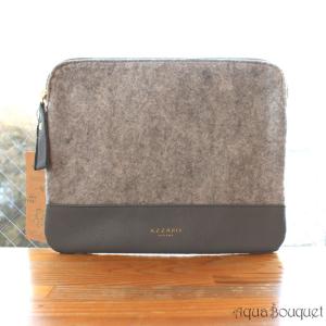 アザロ タブレット キルト ポーチ グレー AZZARO TABLET QUILT POUCH GRAY [ノベルティ] 化粧ポーチ ブランド [o7s]
