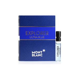 モンブラン エクスプローラー ウルトラ ブルー オードパルファム 2ml 香水 メンズ MONT BLANC EXPLORER ULTRA BLUE EDP（トライアル香水）｜aquabouquet