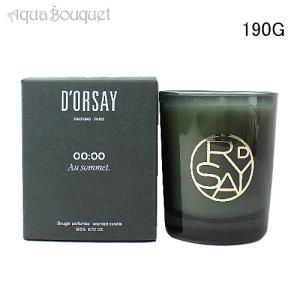 ドルセー キャンドル 0:00 頂点で センティド キャンドル 190G D'ORSAY AU SOMMET SCENTED CANDLE アロマ｜aquabouquet