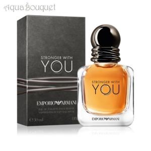 エンポリオ アルマーニ 香水 ストロンガー ウィズユー オードトワレ 30ml メンズ EMPORIO ARMANI STRONGER WITH YOU EDT [0229] [3F-E]｜aquabouquet