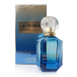 ロベルトカヴァリ パラディソ アズーロ オードパルファム 75ml 香水 レディース ROBERTO CAVALLI PARADISO AZZURRO EDP [3F-R2] フローラル アクアティック｜aquabouquet