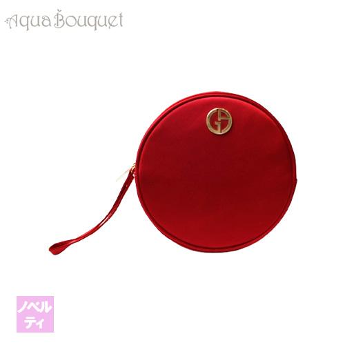 ノベルティ ジョルジオアルマーニ レッド プレミアム ポーチ GIORGIO ARMANI RED ...