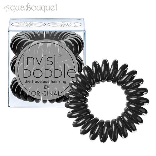 インヴィジボブル ヘアゴム オリジナル スルー ブラック （３個入り）INVISIBOBBLE OR...