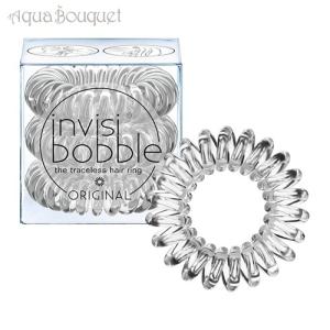 インヴィジボブル ヘアゴム オリジナル クリスタル クリア （３個入り）INVISIBOBBLE ORIGINAL CRYSTAL CLEAR [3039] [3F-I]｜aquabouquet