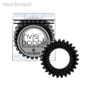 インヴィジボブル ヘアゴム パワー スルー ブラックINVISIBOBBLE POWER TRUE BLACK [3237] [3F-I]｜aquabouquet