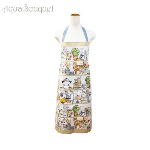 アルスターウィーバーズ 大人用 PVC オイルクロス エプロン パントリー キャッツ ULSTER ...