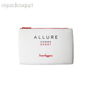 ノベルティ ポーチ シャネル アリュールオムスポーツ スーパーレッジェーラ ポーチ レッド×グレー CHANEL ALLURE HOMME SPORT SUPERLEGGERA POUCH