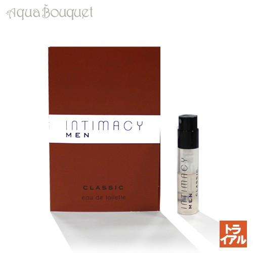 インティマシー メン クラッシック オードトワレ 1.2ml 香水 メンズ 正規取扱店 ボトル IN...