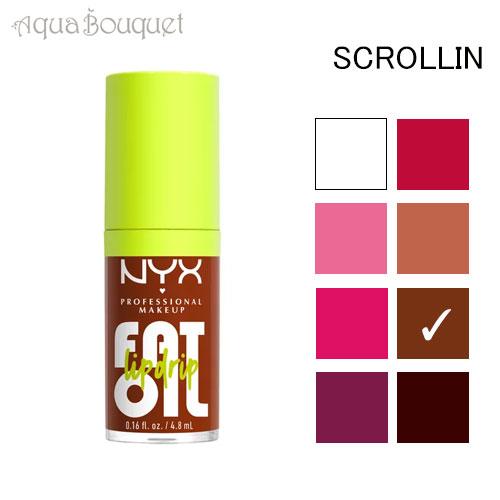 ニックス ファット オイル リップ ドリップ 4.8ml  ( スクローリン) NYX PROFES...