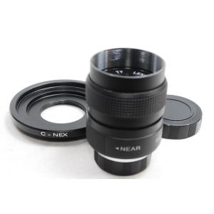 CCTV 25mm F1.4 SONY ソニー αEマウント Cマウント 単焦点レンズ BK