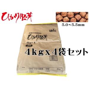 【取り寄せ商品】キョーリン ひかり胚芽浮上 大粒 4kg 4袋セット (1袋3,280円) 錦鯉の餌...