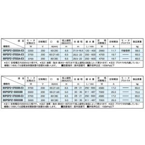 65PSPZ-37033B-E3 三相電機 6...の詳細画像2