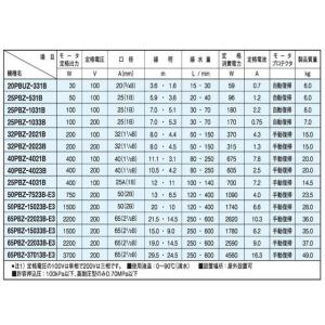 三相電機 65PBZ-22023B-E3 鋳鉄...の詳細画像2