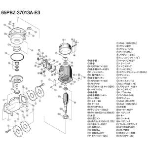 三相電機 65PBZ-37013B-E3 鋳鉄...の詳細画像4