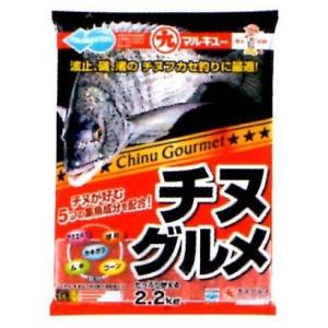 釣りえさ　マルキュー　チヌグルメ　2.2kg入り 配合エサ