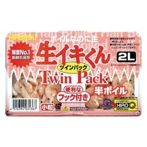 釣りえさ　ヒロキュー　生イキくん 半ボイル　２Ｌ　 [冷凍商品]｜aquacube2