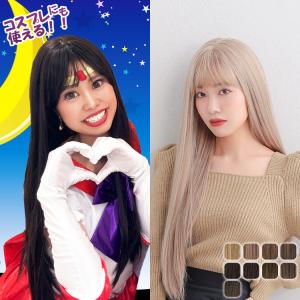 人毛100% ロング ストレート フルウィッグ 自然 手植え 医療用 かつら