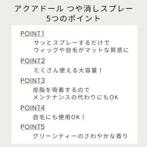 ウィッグ つや消し スプレー テカリ 消す 艶...の詳細画像2