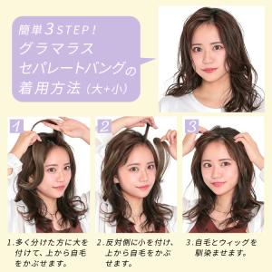 前髪ウィッグ 部分ウィッグ つけ毛 エクステ ...の詳細画像1