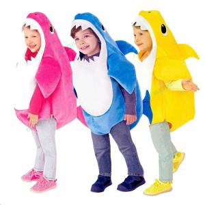 サメ コスプレ ハロウィン 仮装 子供 魚 可...の詳細画像5