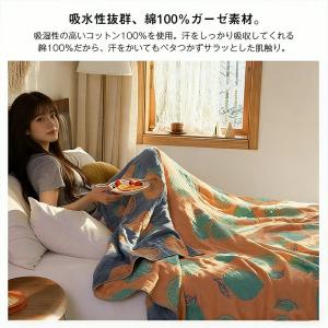 ガーゼケット 4重ガーゼケット 綿100% シ...の詳細画像2