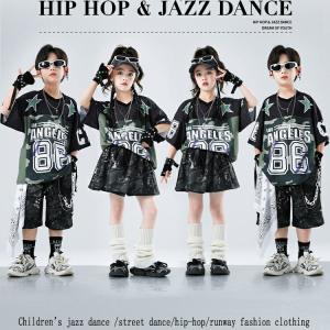 キッズ ダンス衣装 練習着 かっこいい 韓国風...の詳細画像1