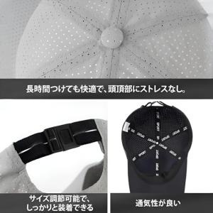 メンズ レディース 冷感ゴルフキャップ メッシ...の詳細画像4