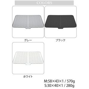 水切りマット シリコン 耐熱 厚手 大判 凸凹...の詳細画像5