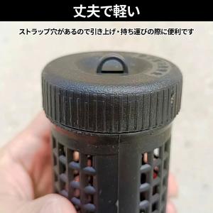 うなぎ仕掛け 筒型 捕獲かご 餌ボール付き 大...の詳細画像3