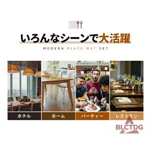 ランチョンマット 3枚セット 撥水加工 防水 ...の詳細画像1