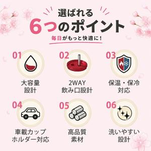 タンブラー 710ml セラミックコーティング...の詳細画像2