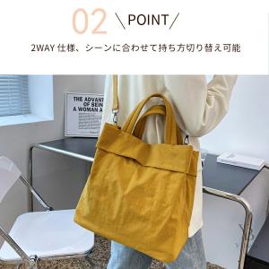 トートバッグ レディース 2way ショルダー...の詳細画像2