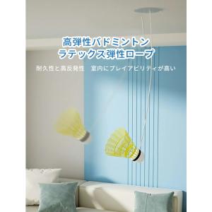 バドミントントレーナー 室内練習器具 シャトル...の詳細画像1