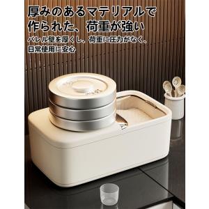 米びつ 10kg 5kg 計量カップ付き 袋ご...の詳細画像3