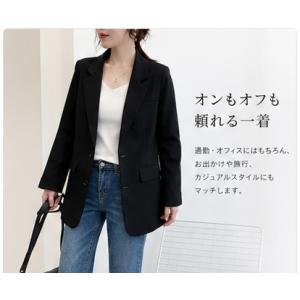 テーラードジャケット レディース ジャケット ...の詳細画像2